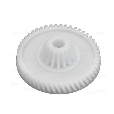 Шестеренка мясорубки, шестерня Bosch Ø68/29мм H23/10мм d=10mm z16/50 прям/кос большая